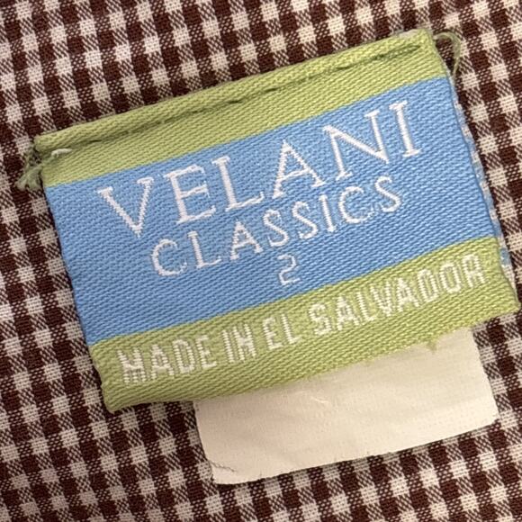 Velani Boys Smocked Embroidered Romper Size 2 Fall Scarecrow Pumpkin Gingham - Picture 3 of 9